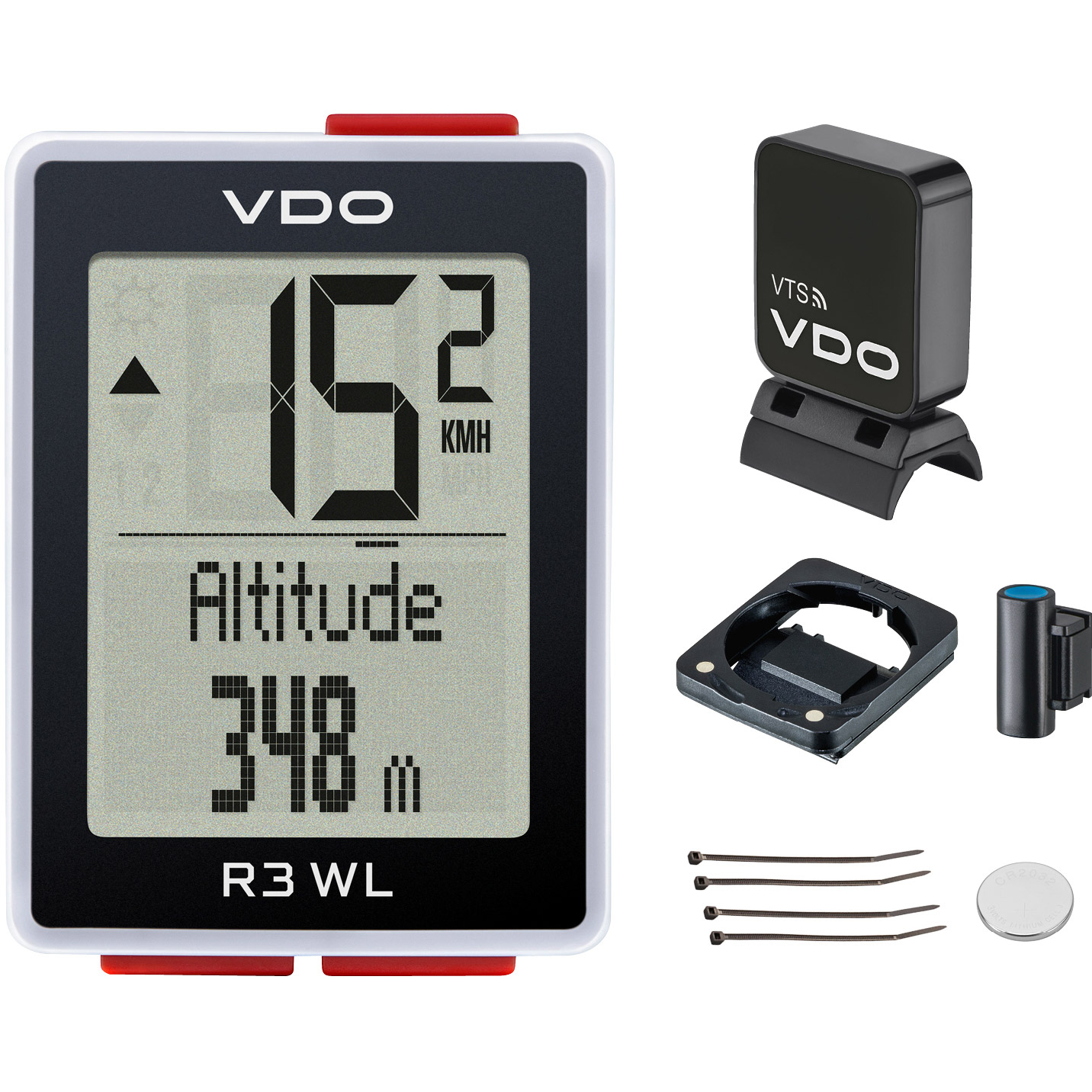 VDO Computer R3 WL STS wireless, altitude, cadence