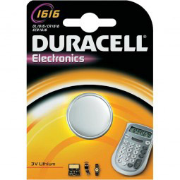 Battery Duracell DL1616/ CR1616 3V Lithium