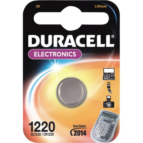 Battery Duracell DL1220/ CR1220 3V Lithium
