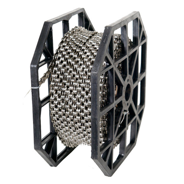 KMC chain X10 +40 links roll 50m silver/black