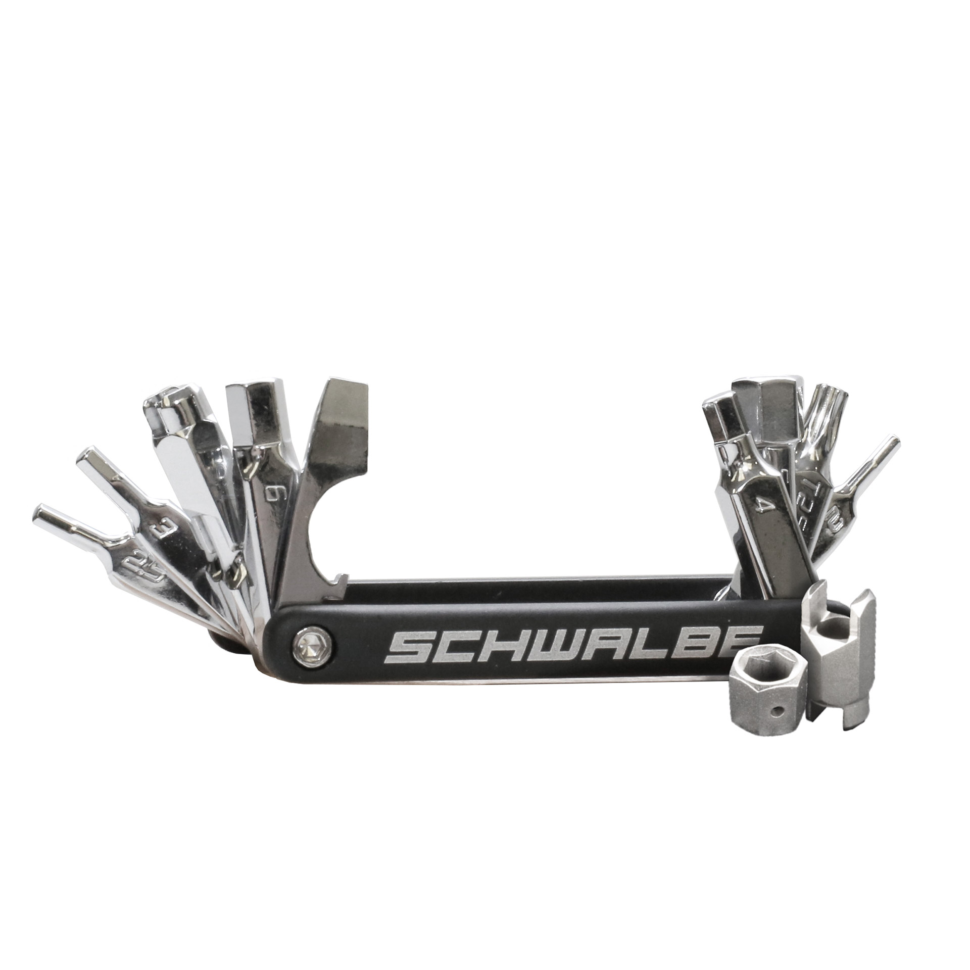 Schwalbe Multitool version 2.0 incl. valve accessories