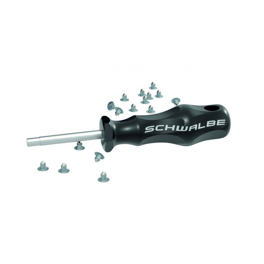 Schwalbe Steel replacement spikes (50 pieces) incl. tools
