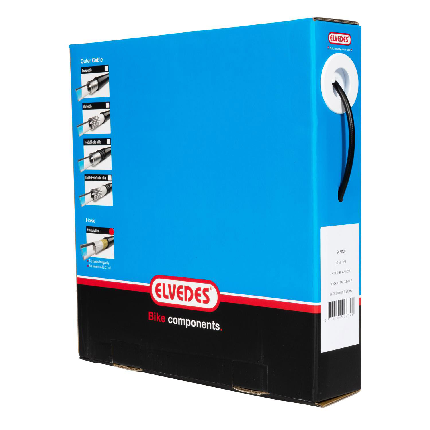 Elvedes Hydraulic Hose 20m for Shim. SM-BH 59 Black 2021082