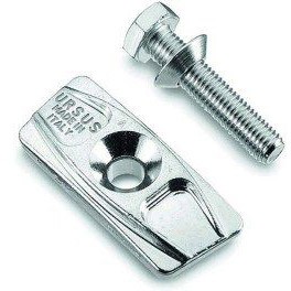 Ursus adapter plate Jumbo M10x75 aluminum silver