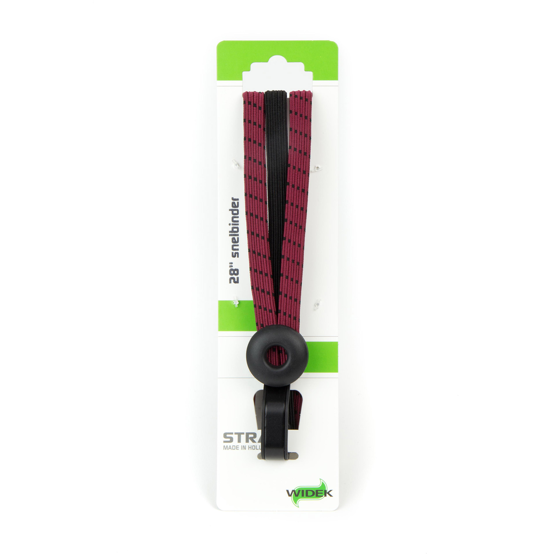 Widek triobinder Eye with hook 3x12mm black/burgundy