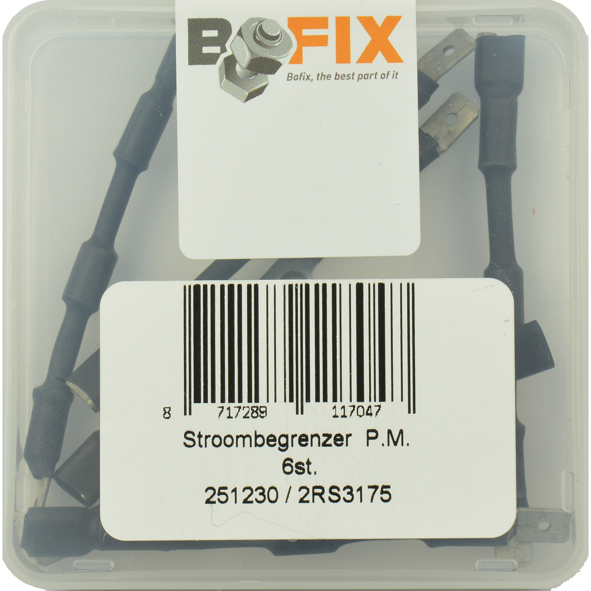 Bofix resistor Noflash for moped taillight (6 pcs)