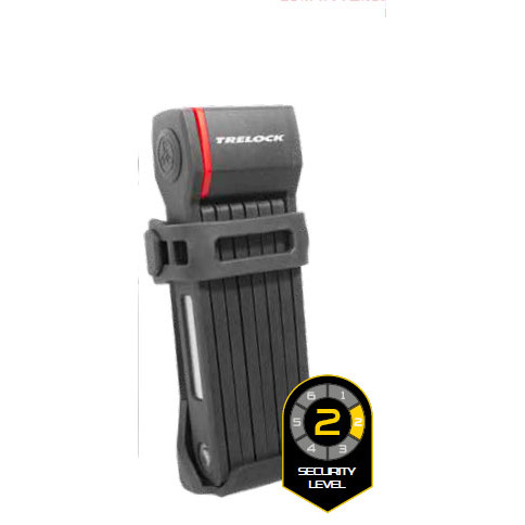 Trelock FS 280 Folding Lock Two.Go 80cm X-Move black