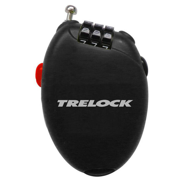 Trelock RK Pocket retractable lock 75/1.6mm black