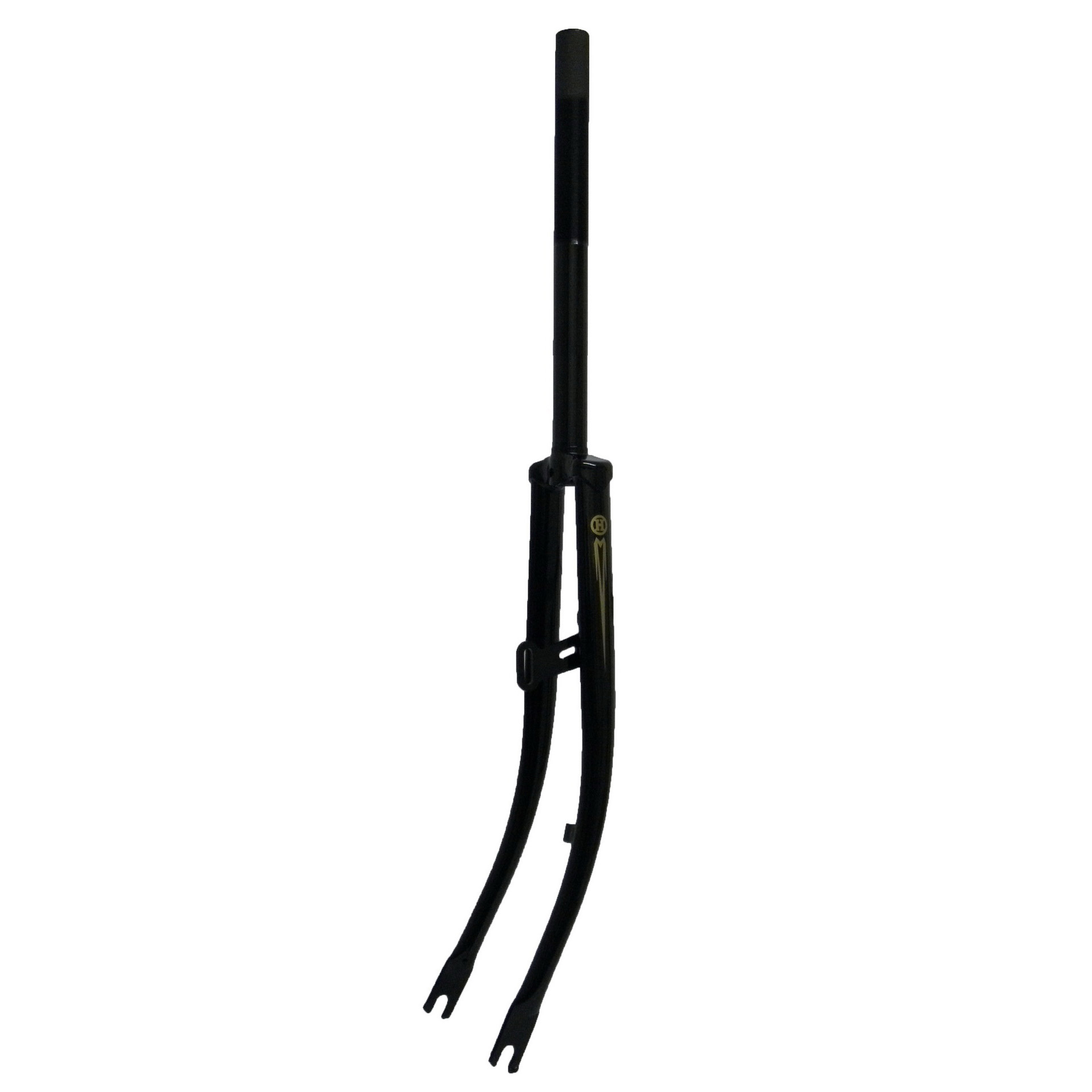 Front fork 28" 1½" 310mm drum brake boss tour black