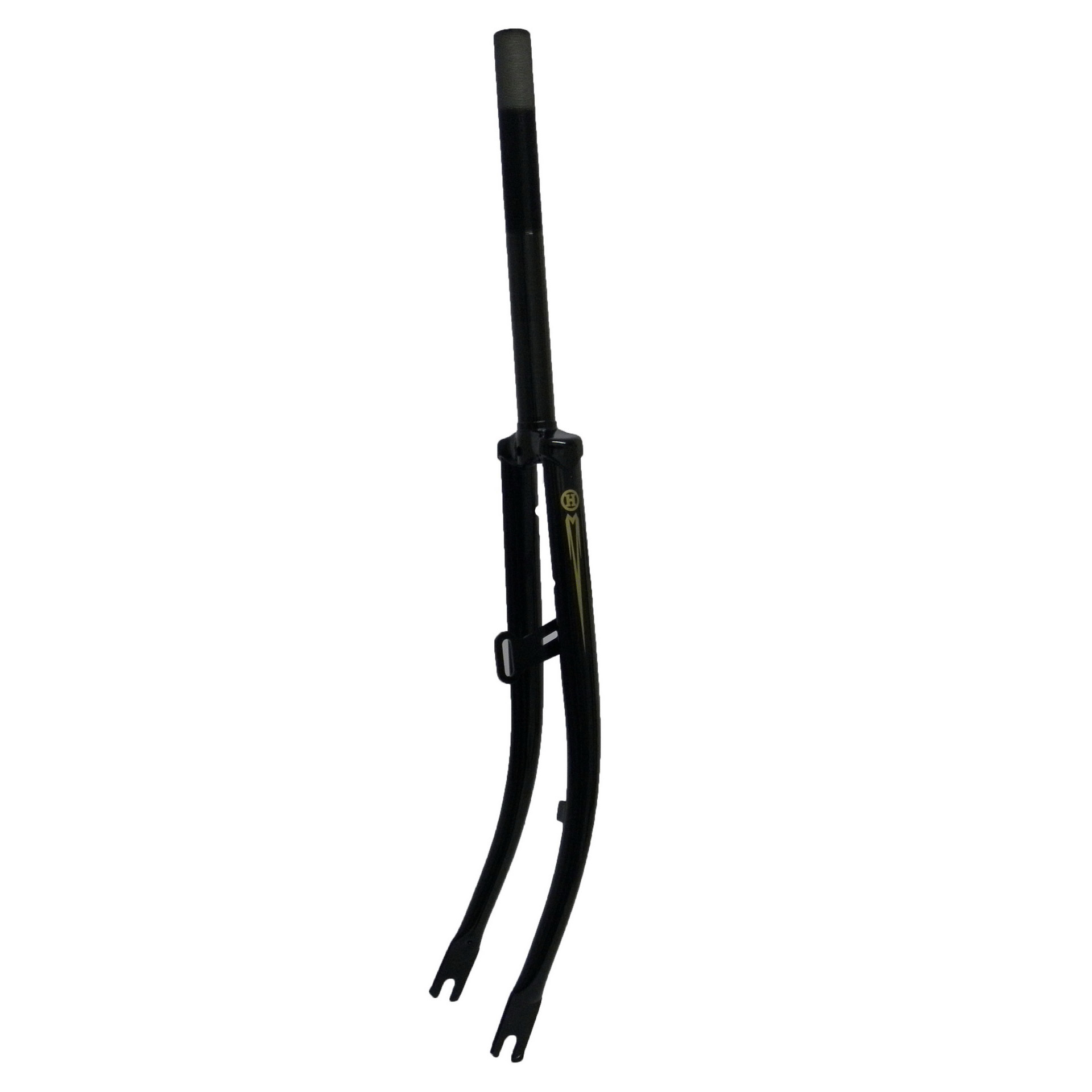 Front fork 28" 270mm drum brake boss black