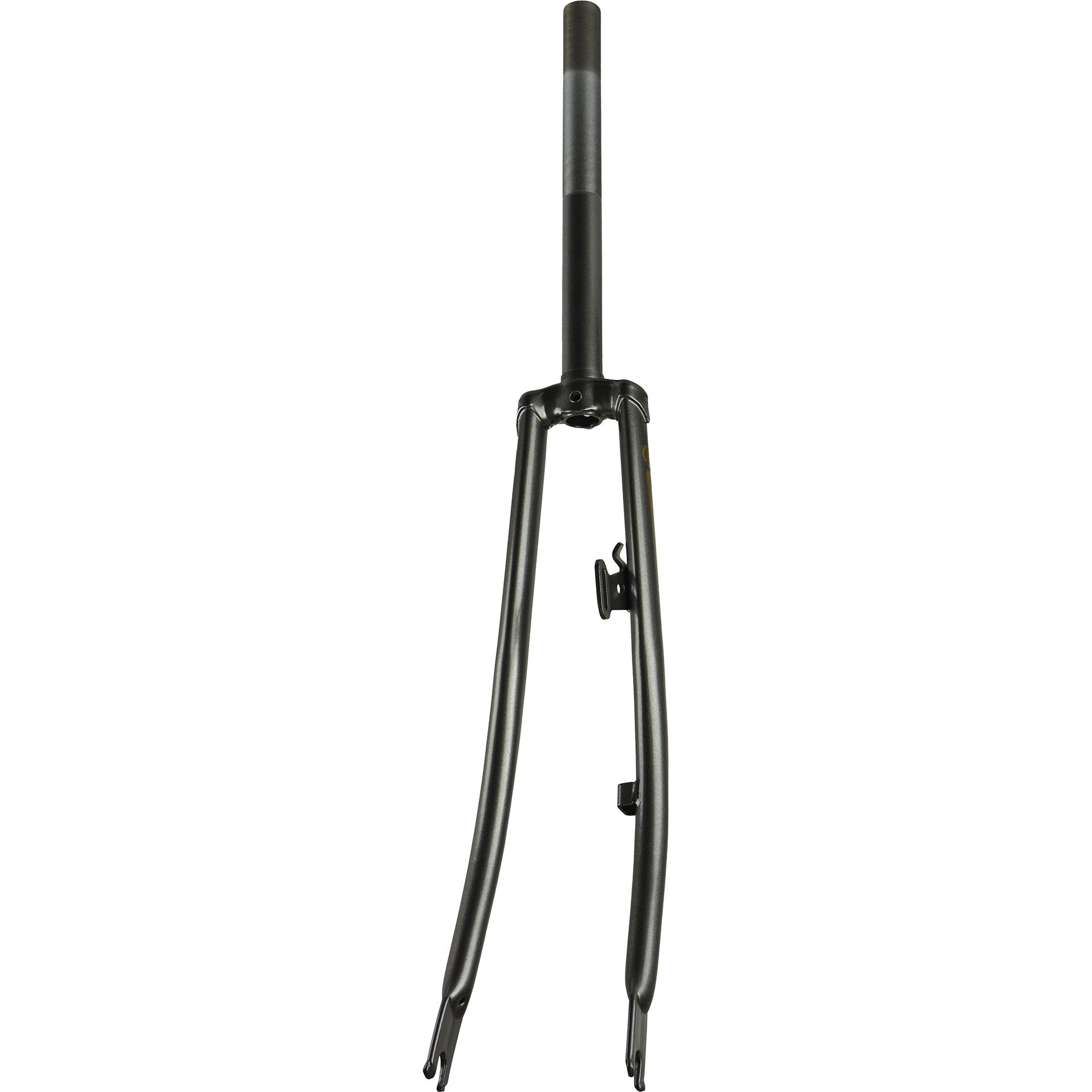 Front fork 28" 270mm drum brake boss metal gray
