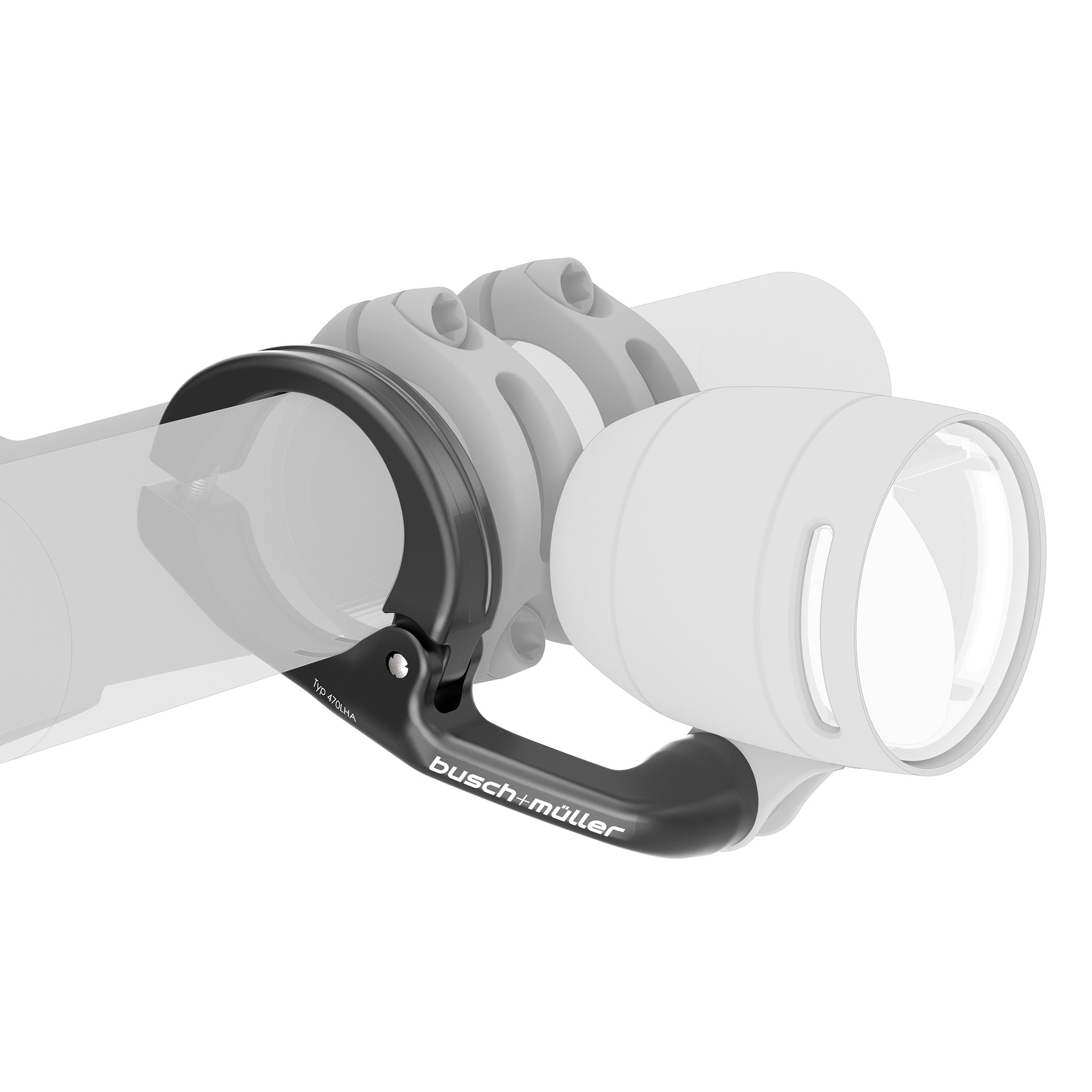 Busch & Müller handlebar holder 25.4-31.8mm