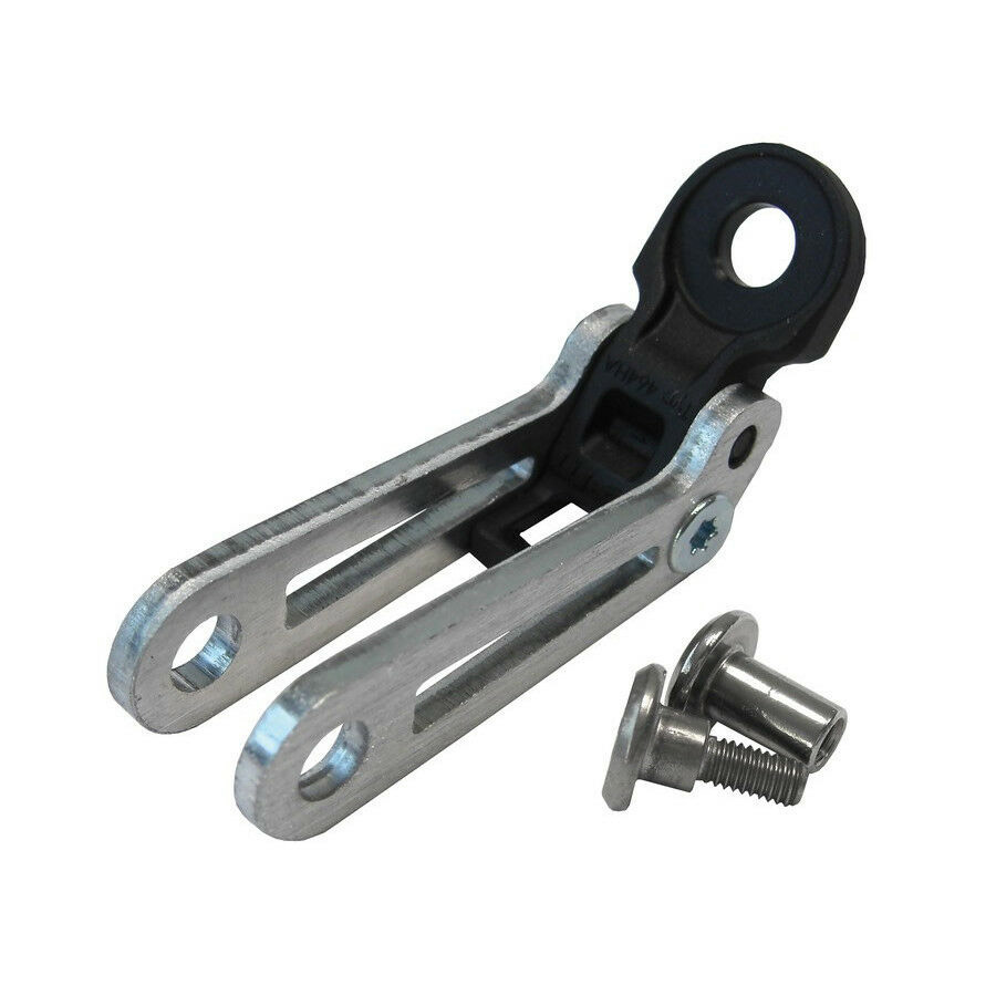 Busch & Müller adjustable headlamp bracket 40/32mm silver