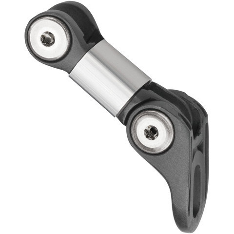 Busch & Müller headlamp bracket Lumotec I-X 40/32mm silver