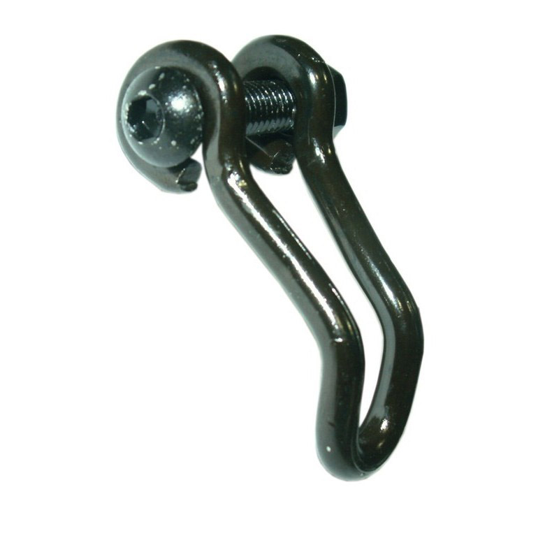 Busch & Müller headlamp hook short 25/18mm stainless steel black