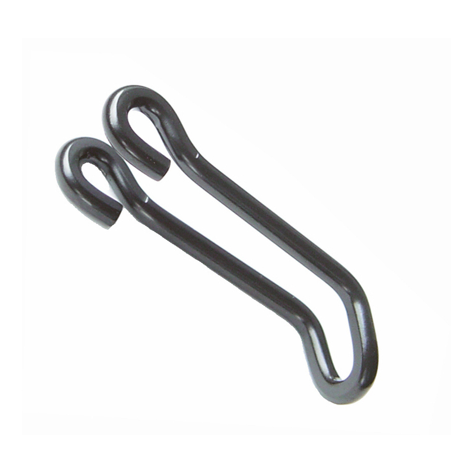 Busch & Müller headlamp hook medium 45/18mm stainless steel black