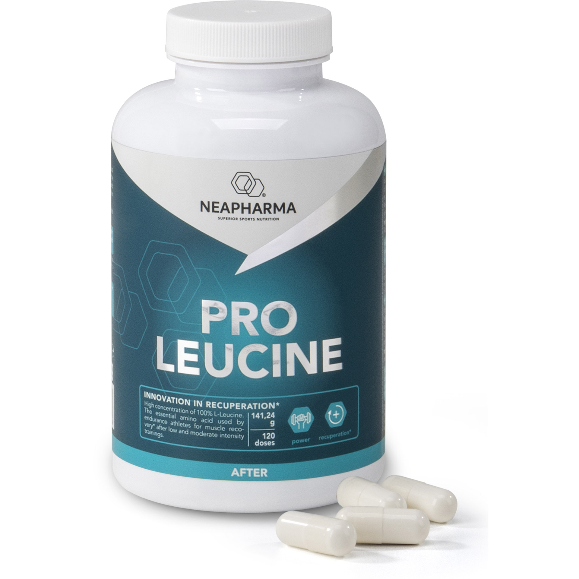 Neapharma capsules Leucine Pro Leucine jar (120 pcs)