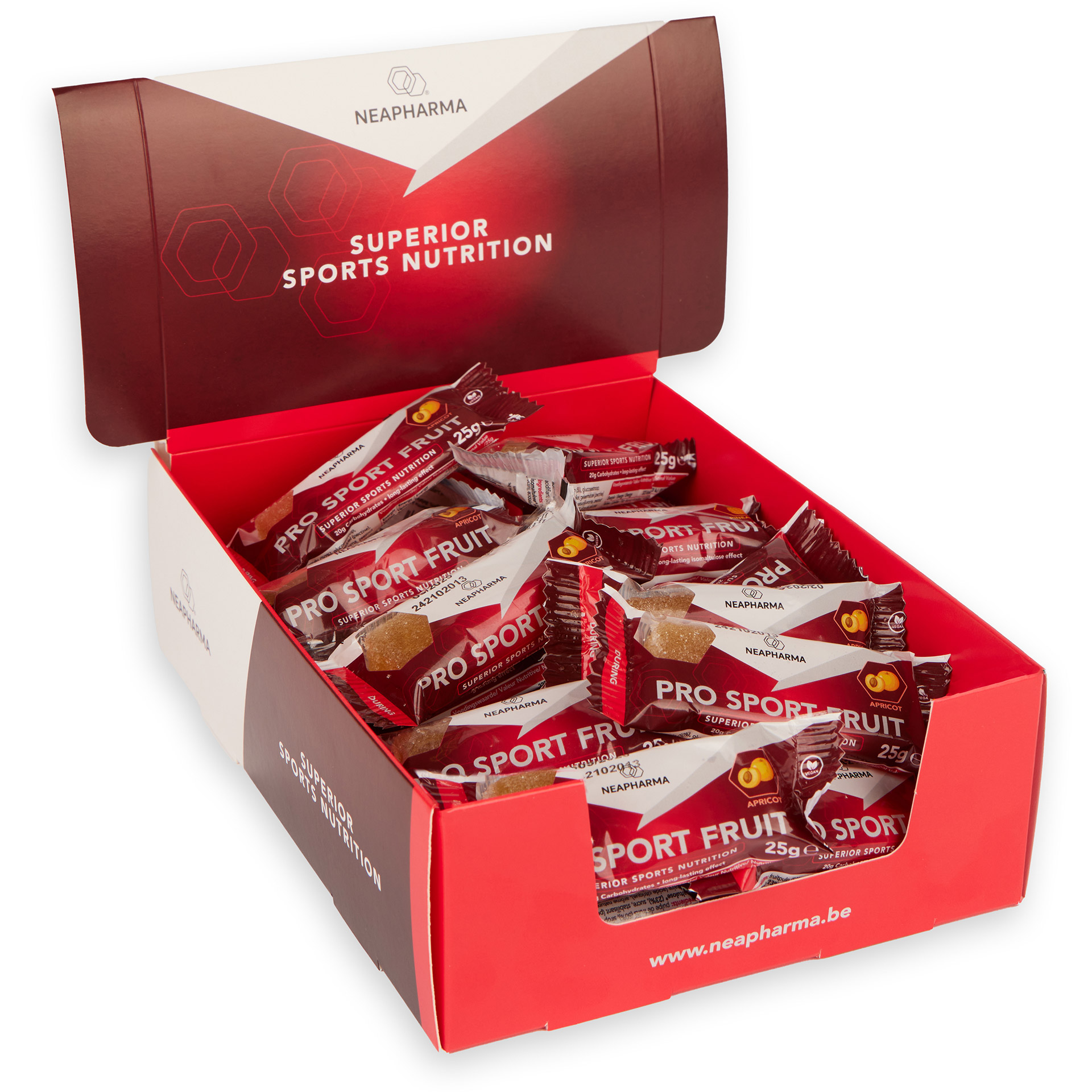 Neapharma bar Pro Sport Fruit apricot display (40 pcs)