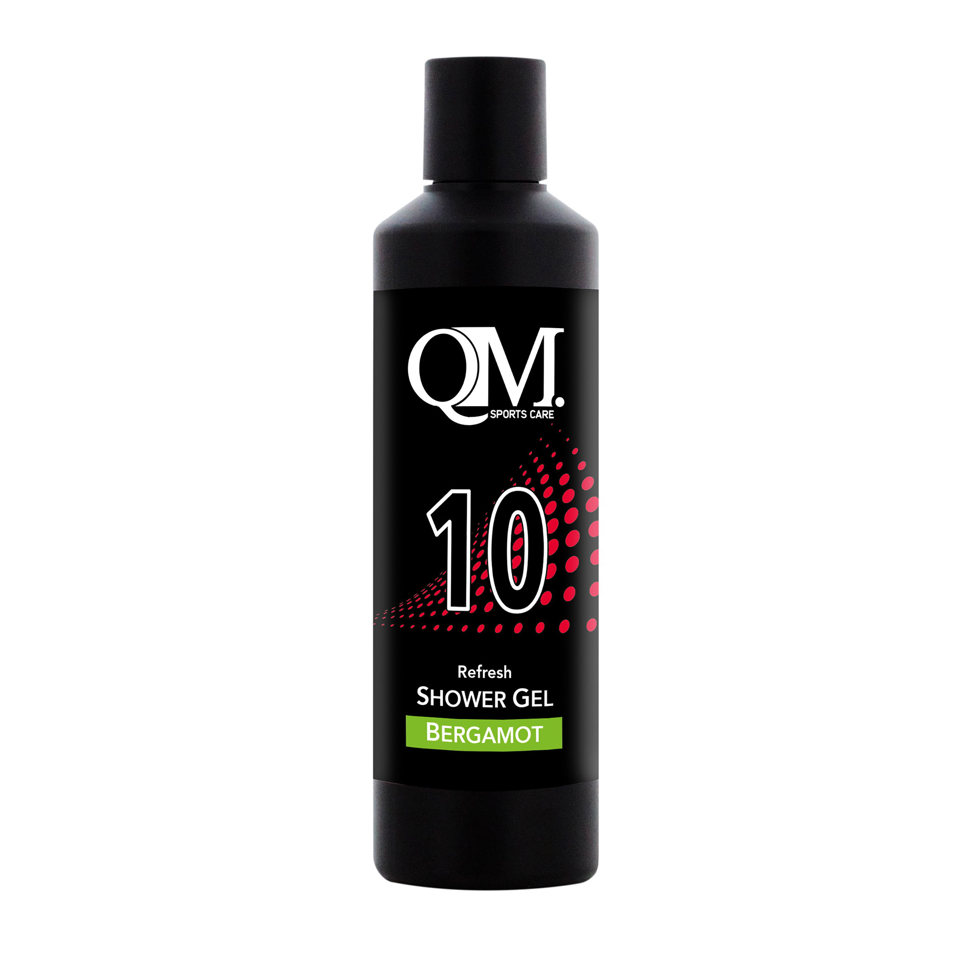 QM Sports Care 10 shower gel fresh bergamot bottle 200ml