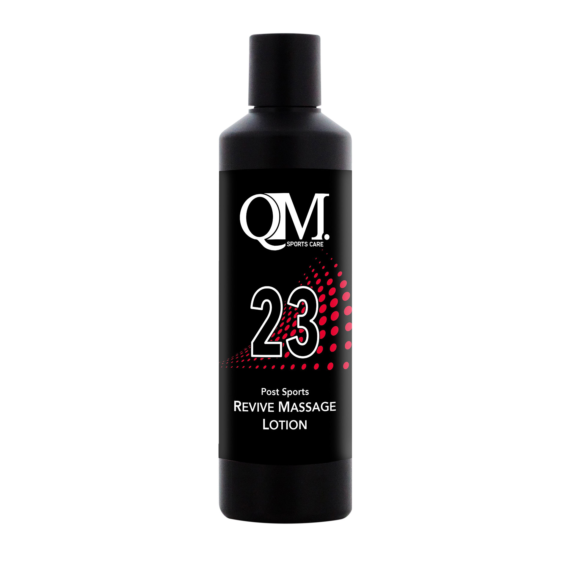 QM Sports Care 23 revive massage lotion bottle 200ml