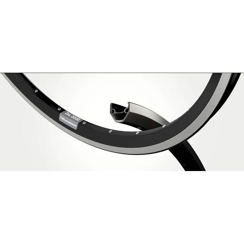 Ryde rim ZAC 2000 28"/622 36h 14G CNC alu black
