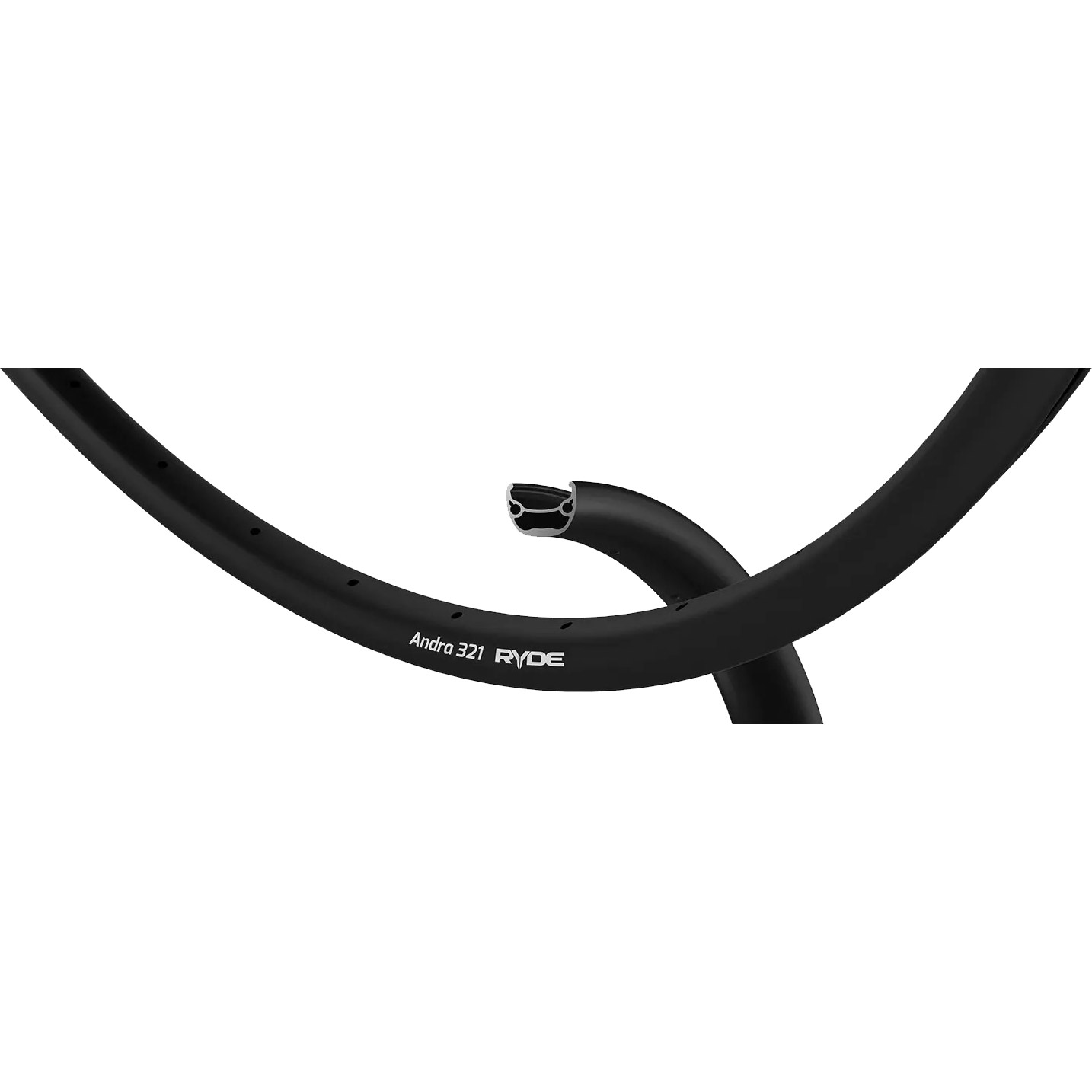 Ryde rim Andra 321 28"/622 36h 14G disc alu black