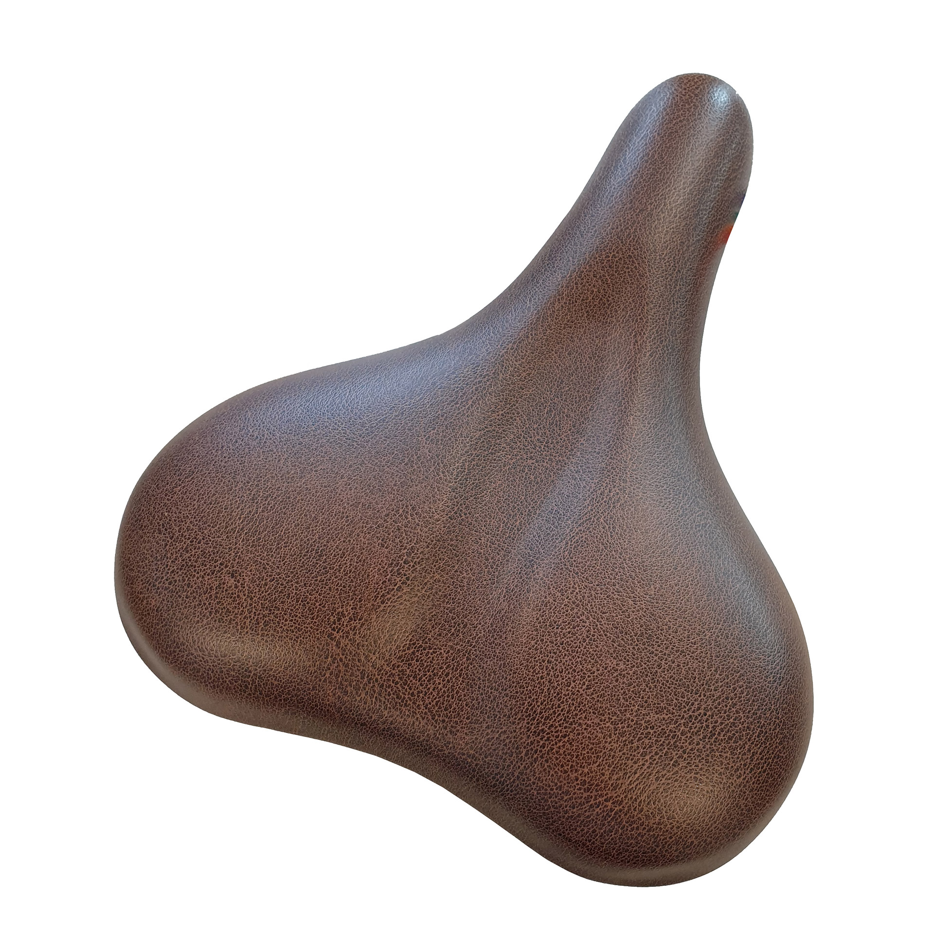 City/trekking saddle Liege brown without bumper
