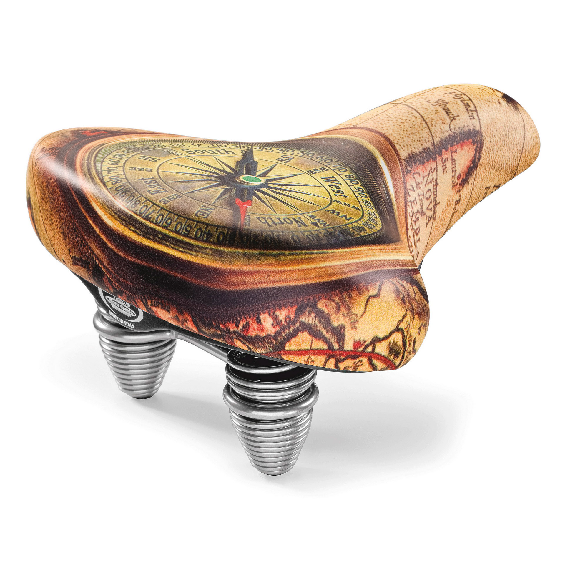 Monte Grappa saddle North Cruiser Skay with suspension spring