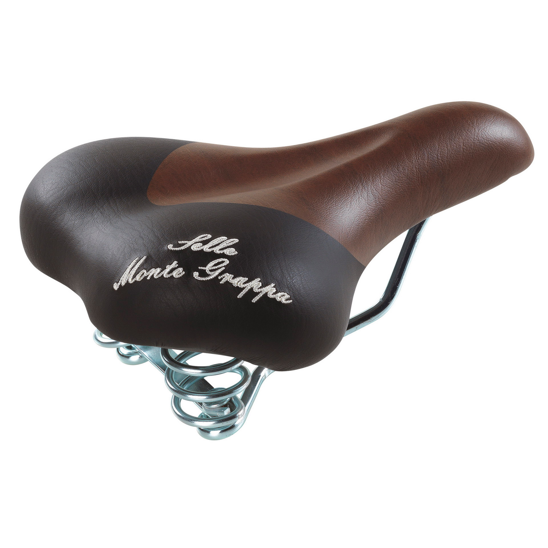 Monte Grappa saddle Fashion with spring dark brown/black