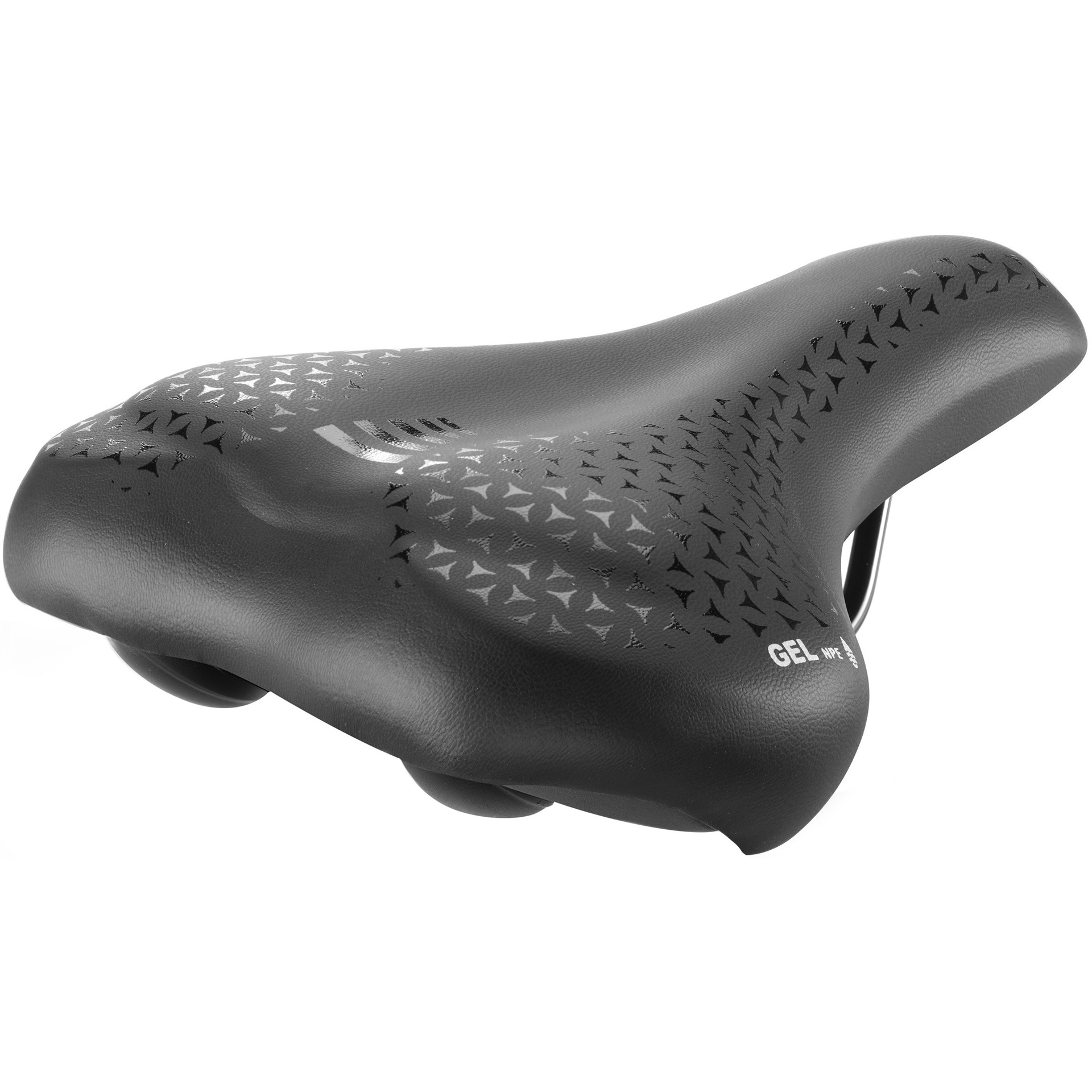 Monte Grappa saddle Asola 6200 gel steel rail black