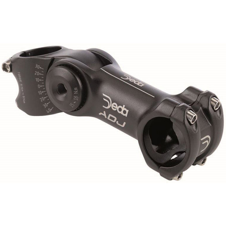 DEDA A-Head cap ADJ 110mm black adjustable