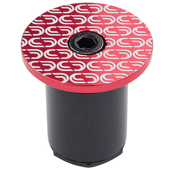 Deda Loop red handlebar end plug