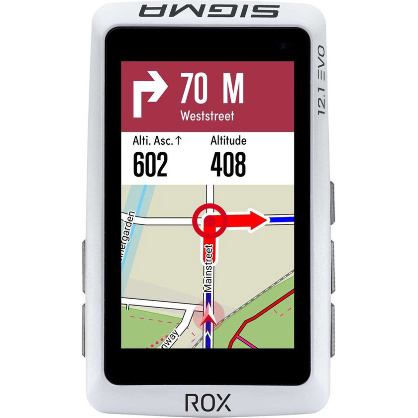 Sigma bike computer Rox 12.1 Evo basic set white