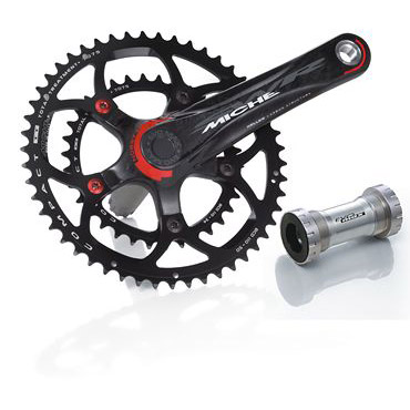 Miche Crankset SWR 10V carbon 172mm 34-50 BSA