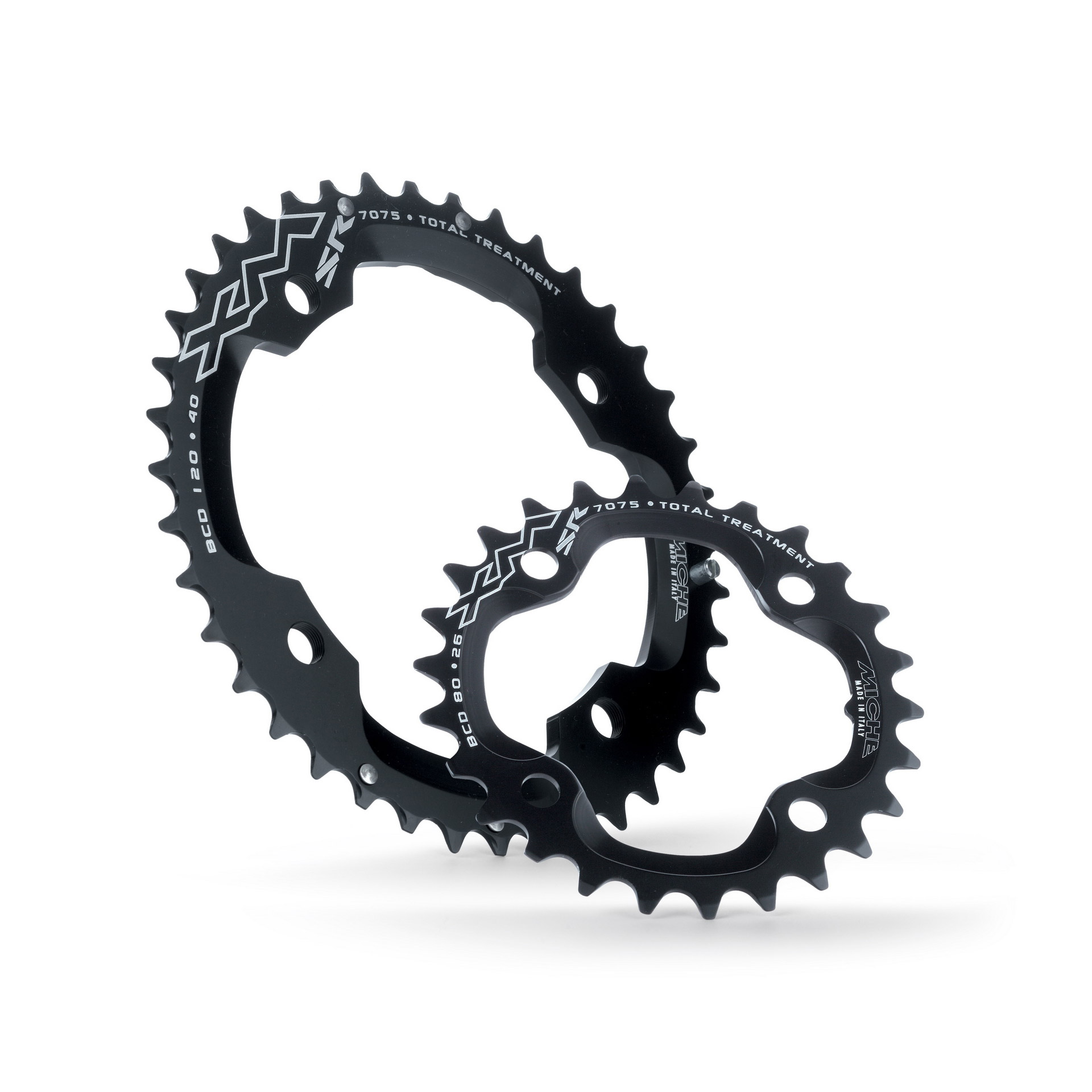 Miche chainring XM SR MTB 10-speed 80mm 28T black