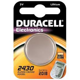 Battery Duracell DL2430 Lithium 3V
