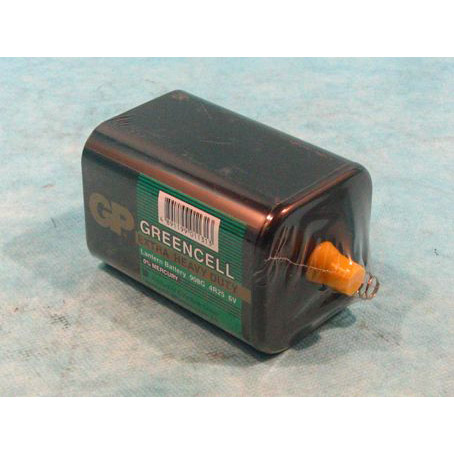 Block battery 6V 4R25 Each