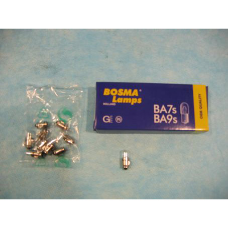 Lamp 6V-0.6W BA7S Splendor Solex & cockpit Zundapp (10 pcs)