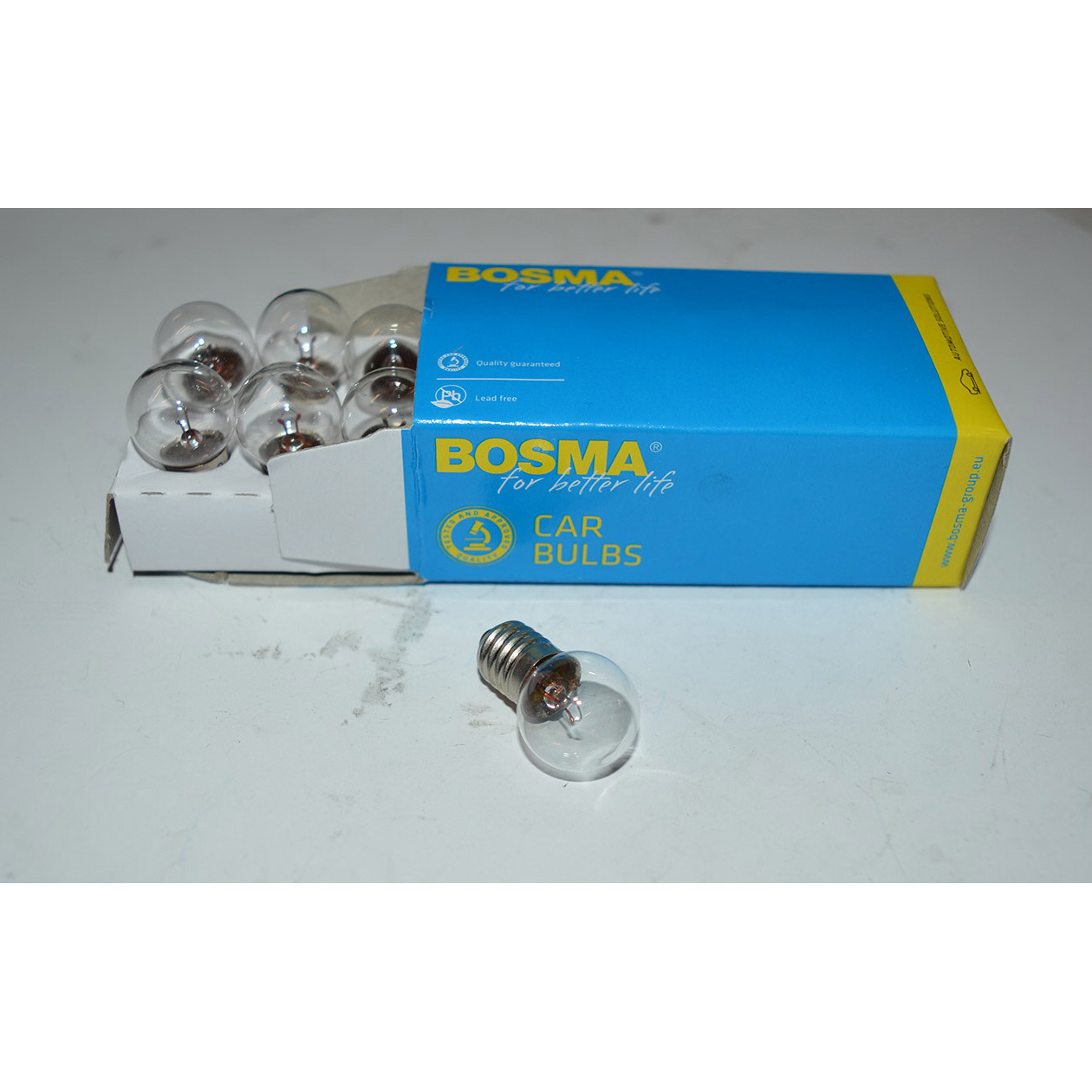 Lamp 6V-0.4A E10 headlight 6V-2.4W 510641 (10pcs)