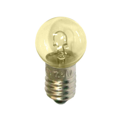 Lamp 6V 7.5W E10 yellow Solex France