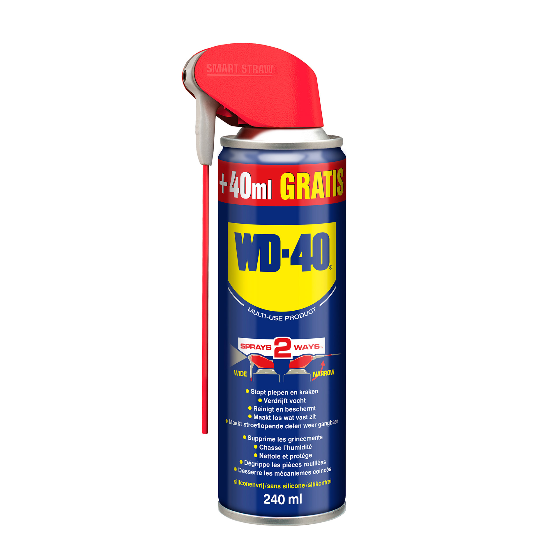 WD40 multispray with Smart Straw 240ml