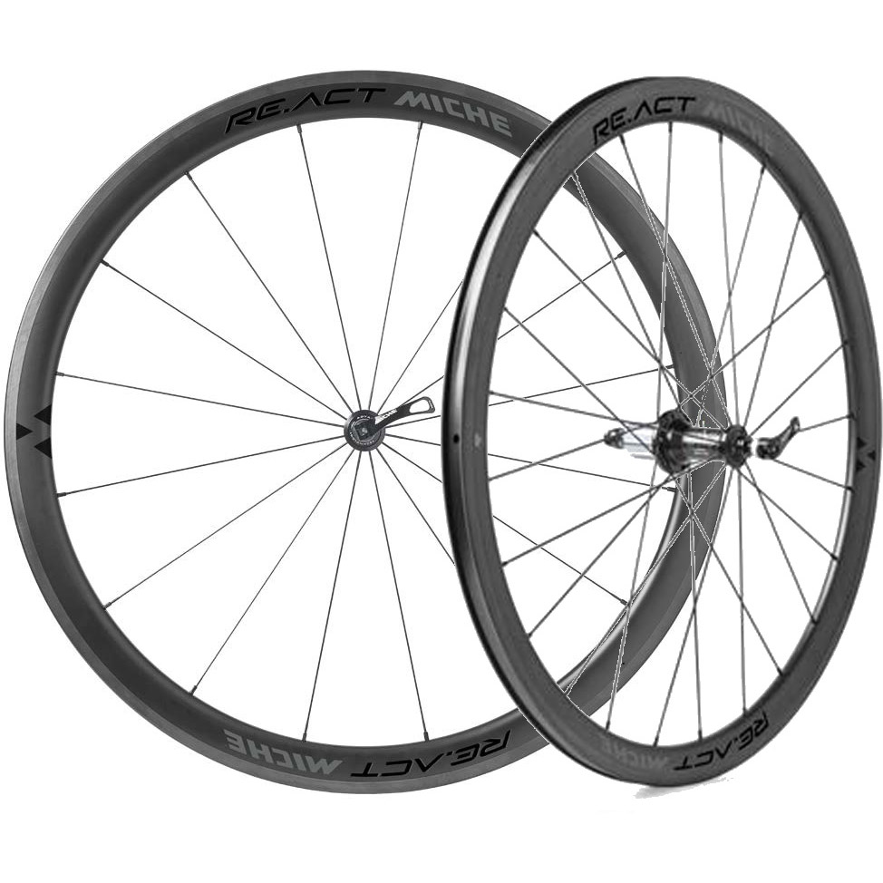 Miche wheelset RE.ACT Rim brake tubeless Campagnolo compatible