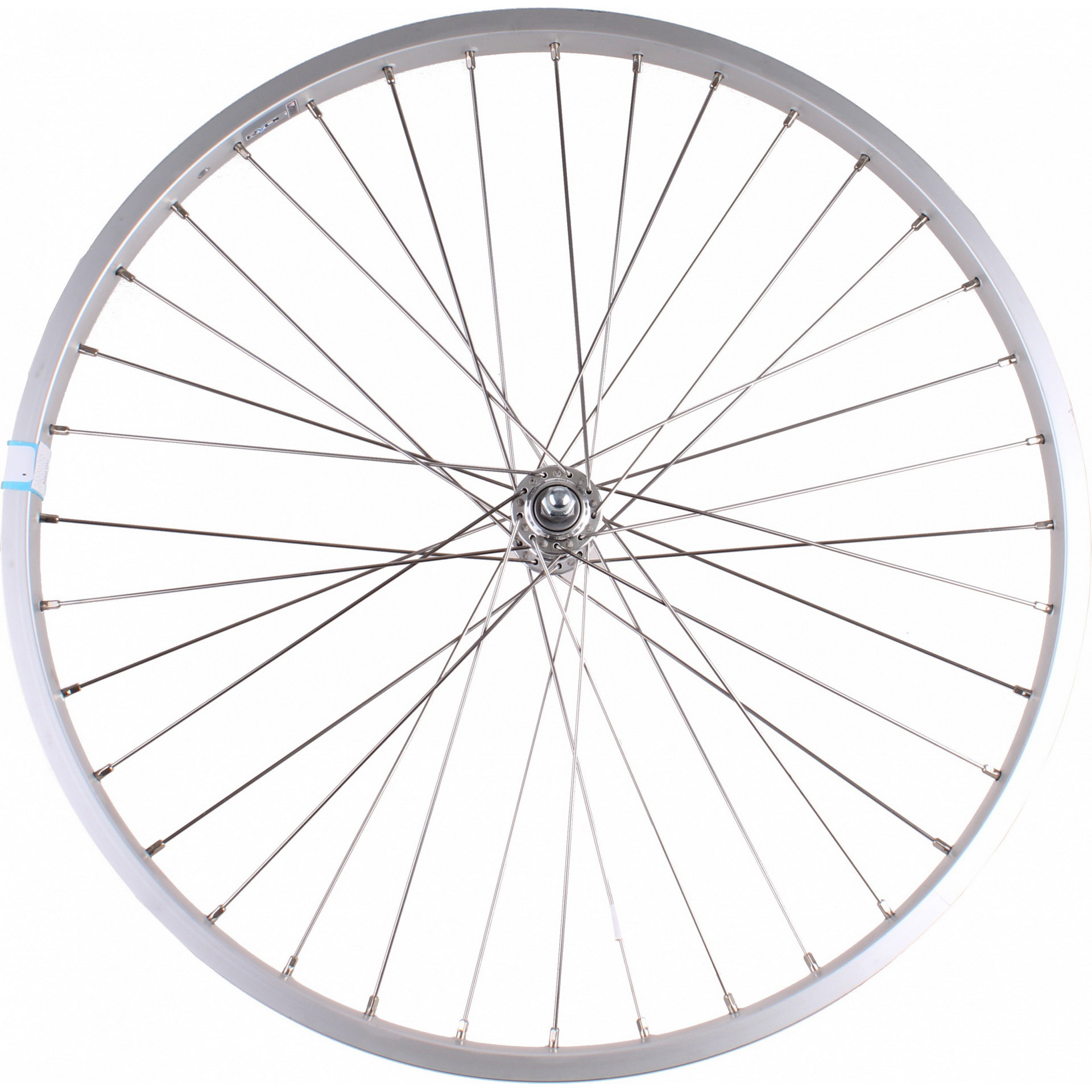 Front wheel 28-1 5/8-1 3/8 622 fixed Zac-2000 13/Stainless steel silver