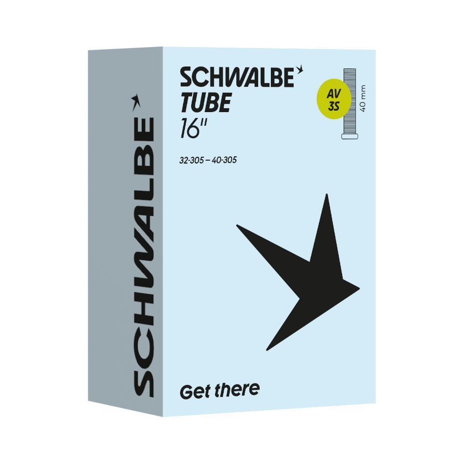 Schwalbe AV3S 16" Inner Tube 32/40-305, 40mm AV Valve