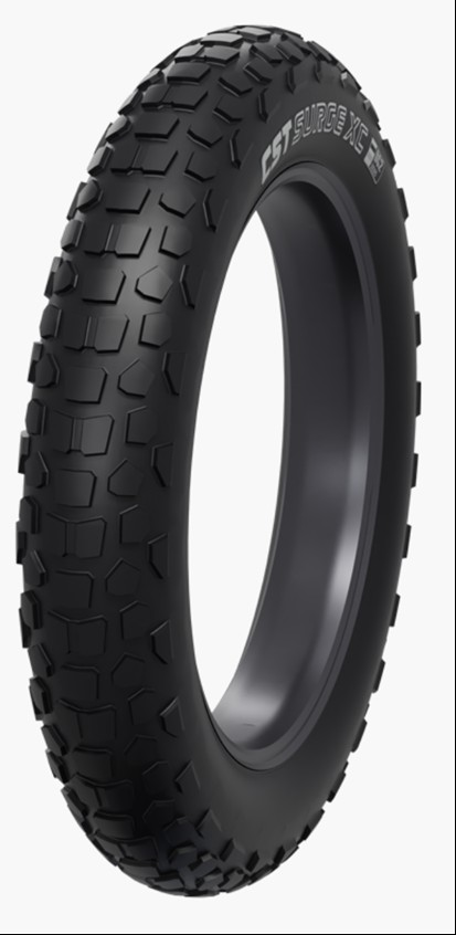 CST Surge XC Fatbike Tire 20x4.00 Black Reflective – 100-406