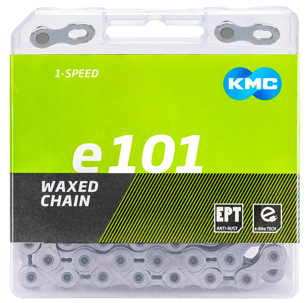 KMC E101 EPT E-Bike Chain 1/8" – 112 Links, Waxed