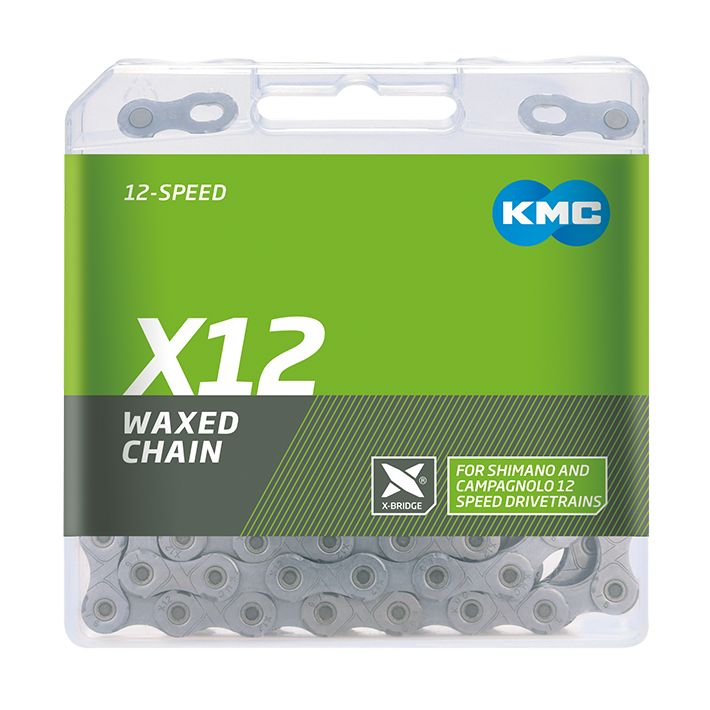 KMC X12 EPT 126s Waxed Chain – 12-Speed