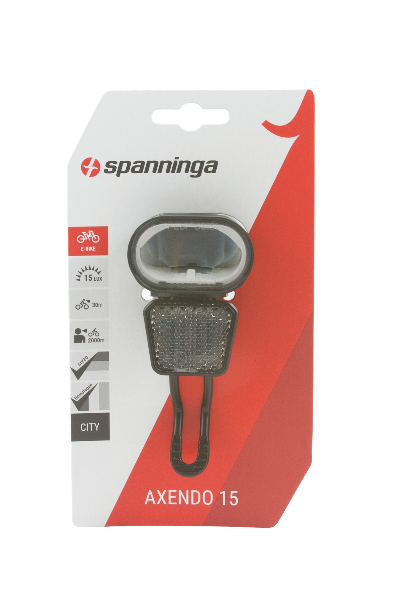 Spanninga Axendo 15 XE E-Bike Headlight 6-12V