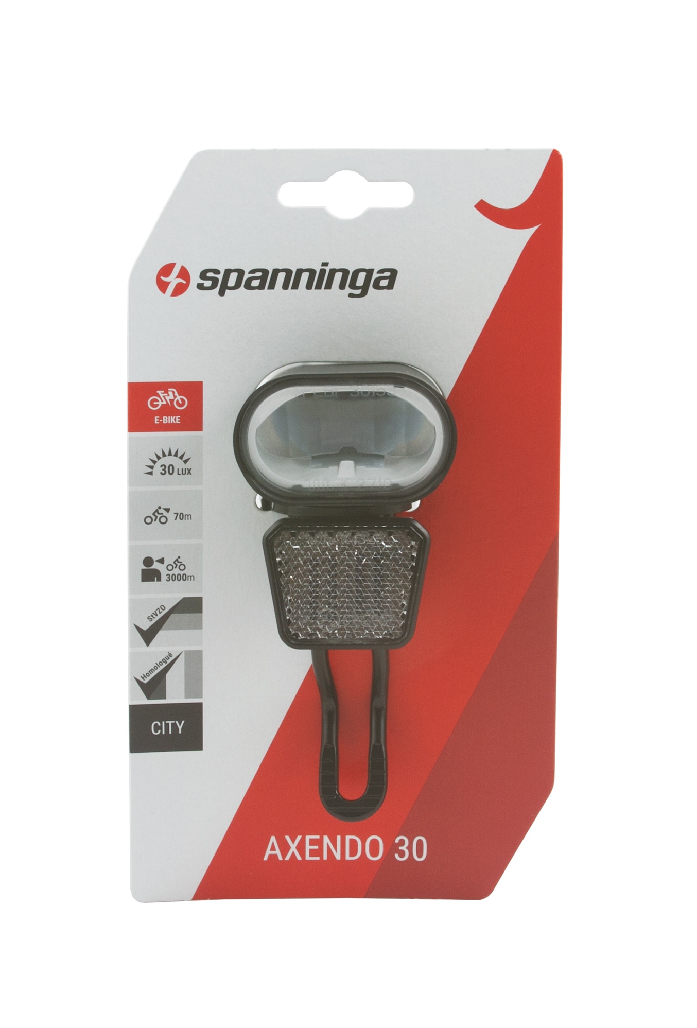 Spanninga Axendo 30 XE E-Bike Headlight 6-12V