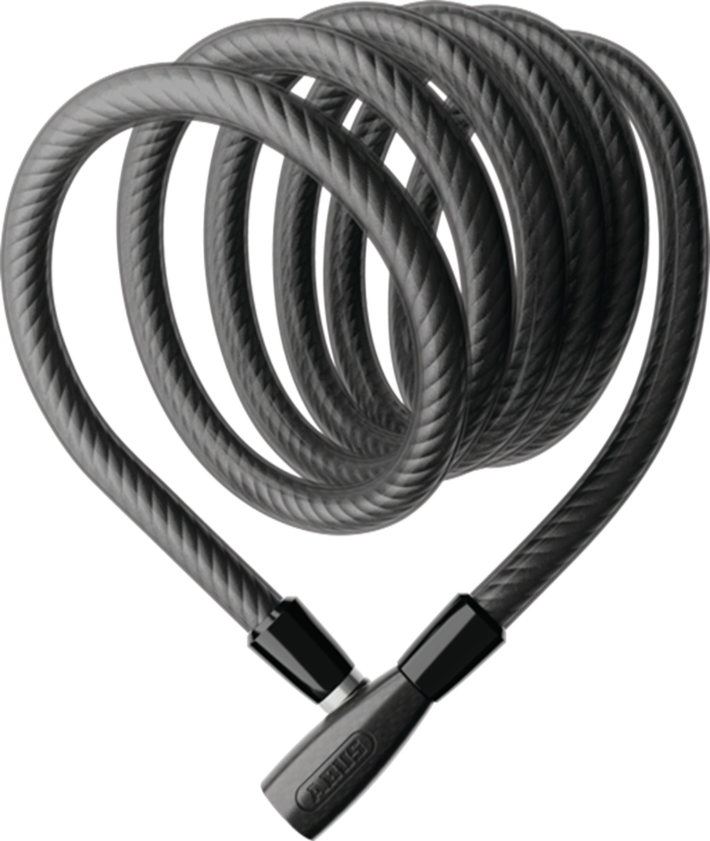 Abus Helix 2508K/150 Spiral Cable Lock – 150cm Black